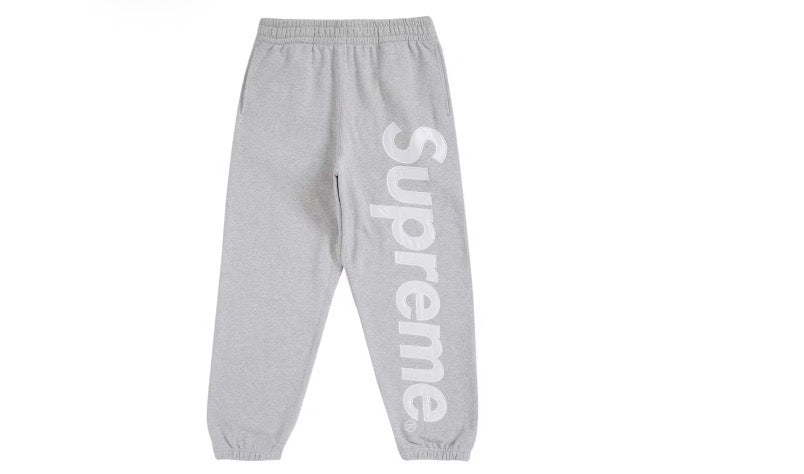 Supreme Appliqué Sweatpant Gray