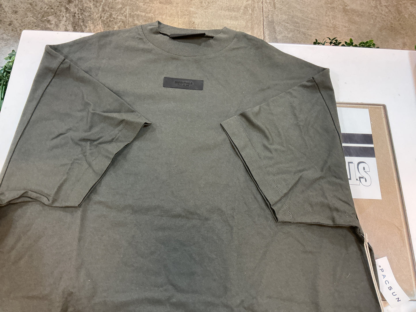 Fear Of God Essentials Tee Biege