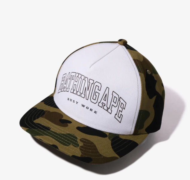 Bape Busy Work Camo Hat
