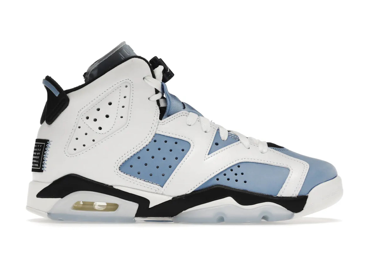 Jordan 6 Retro UNC White (GS)