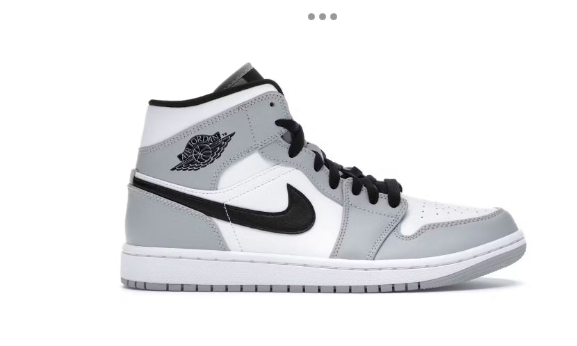 Jordan 1 Mid Light Smoke Grey