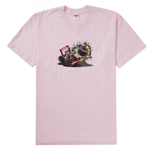 Supreme Crash Tee Pink