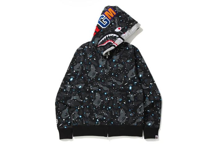 Bape Space Camo Double-Zip Up