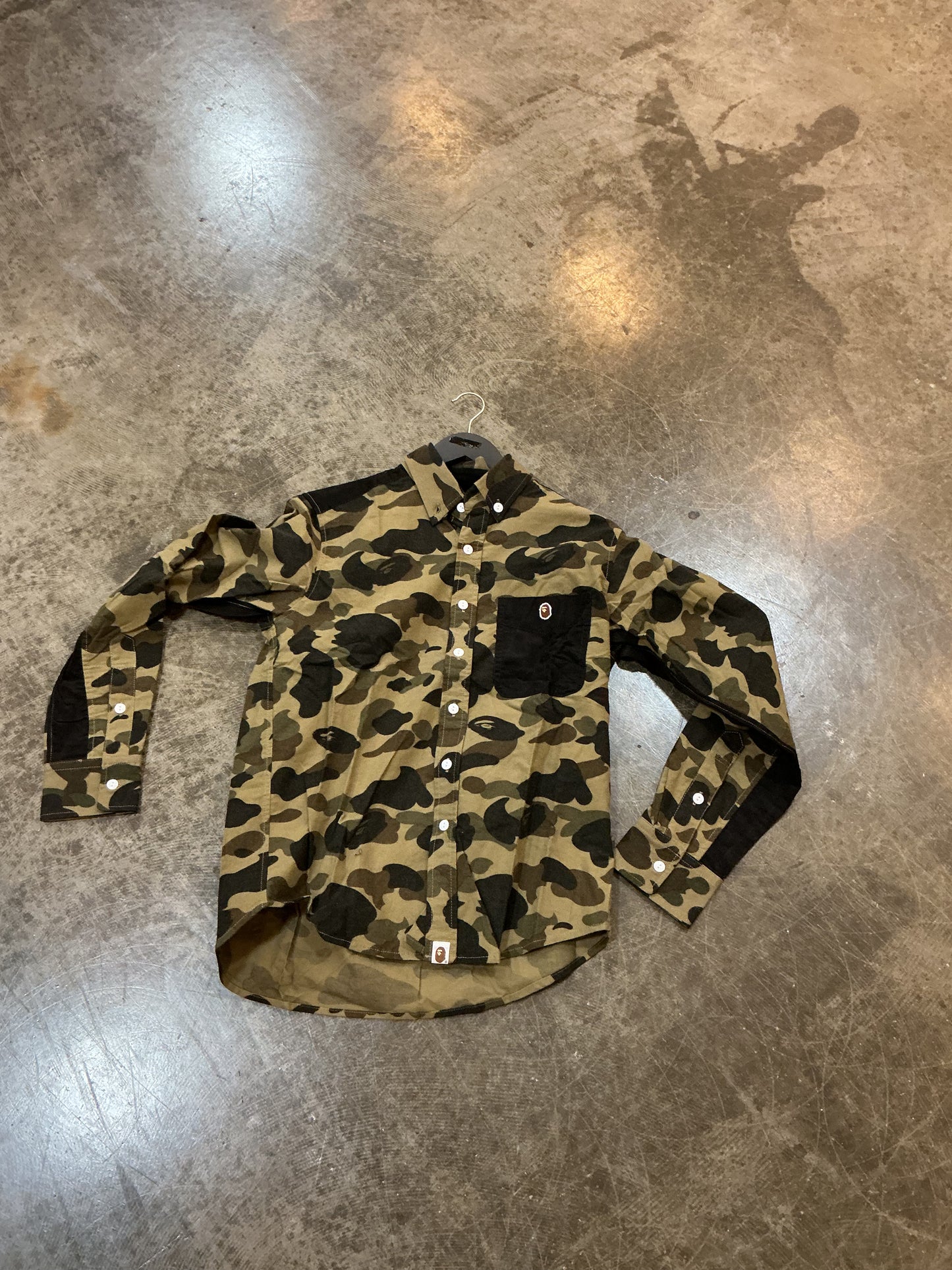 Bape Camo Button Down