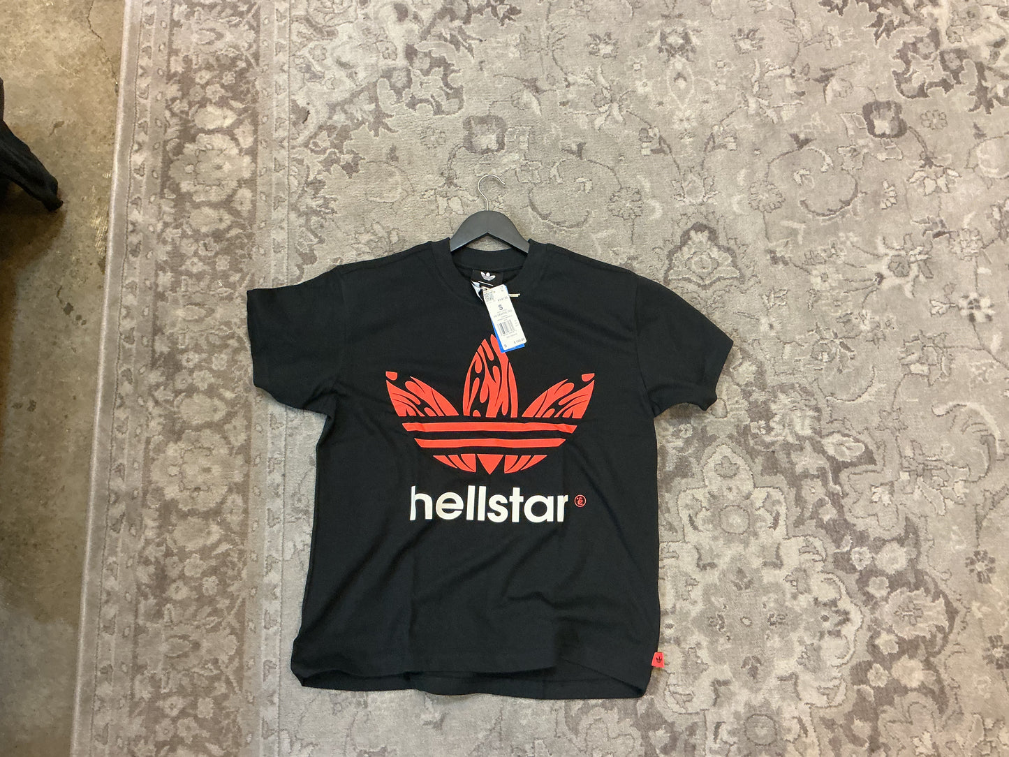 Hellstar collab adidas shirt