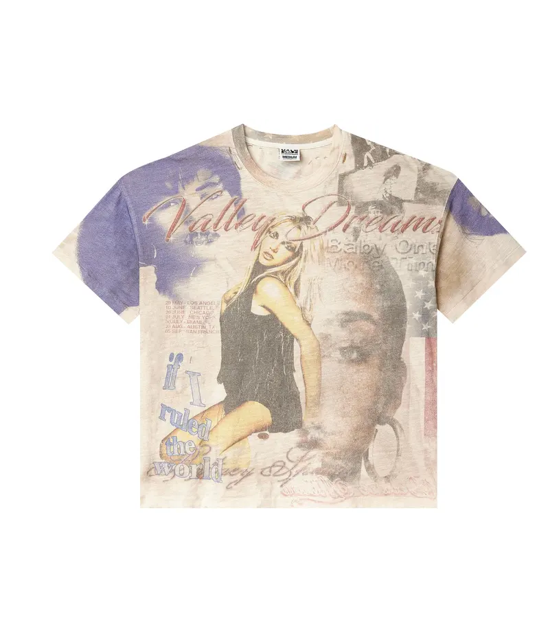 Vale Valley Forever Dream Tee 'Cream'