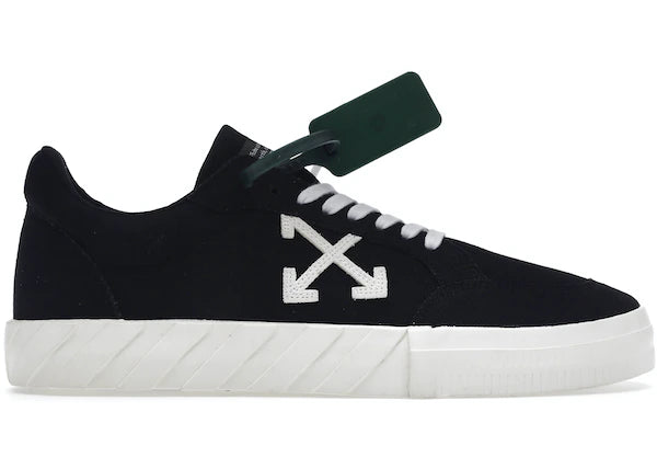 OFF-WHITE Vulcanized Low Black White
