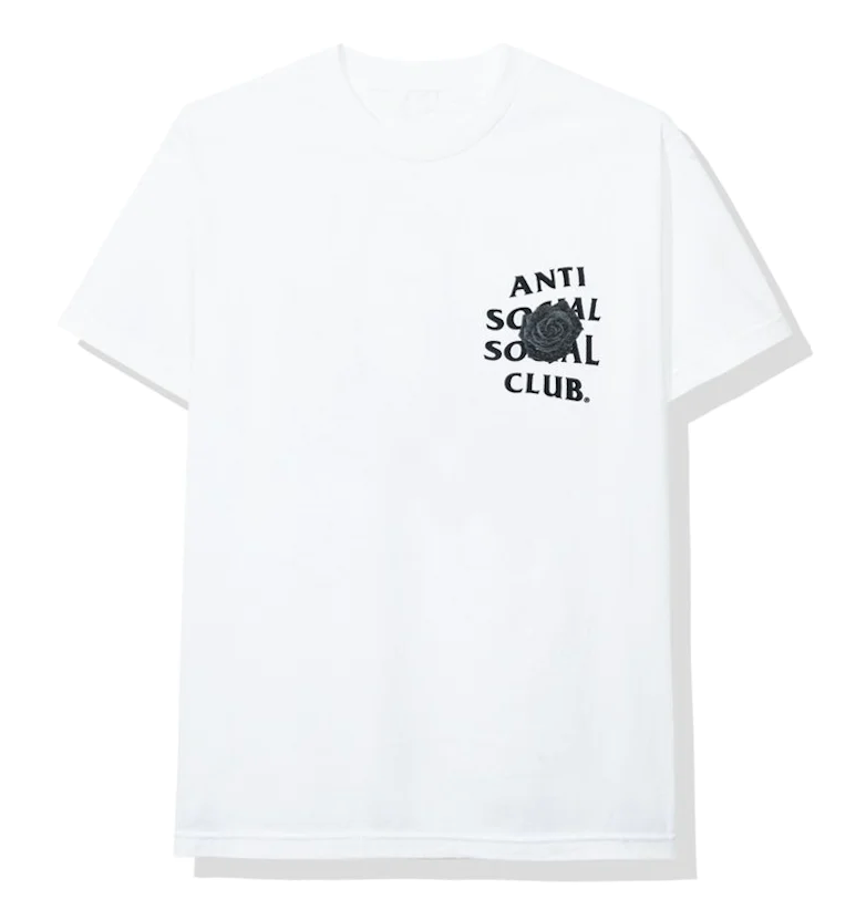 Anti Social Social Club Tee Bat Emoji White