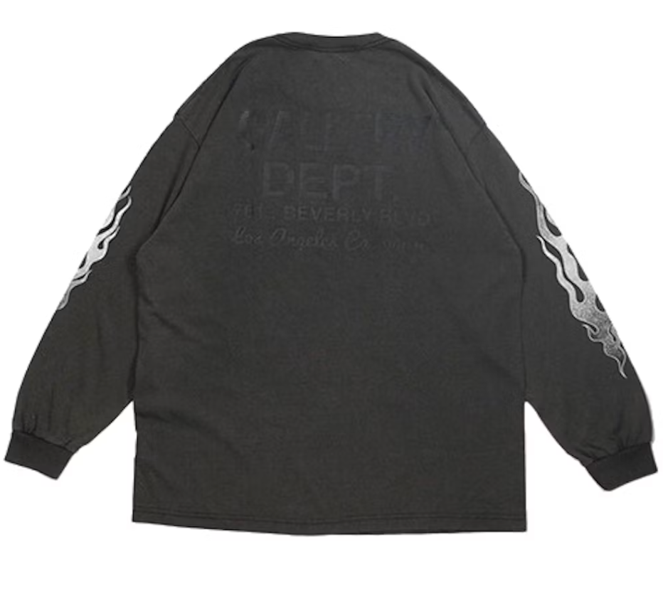 Gallery Dept. Longsleeve T-Shirt Flames