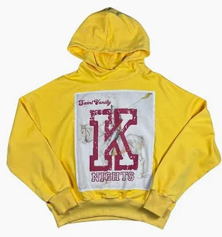 Saint Vanity Knights Hoodie Yellow