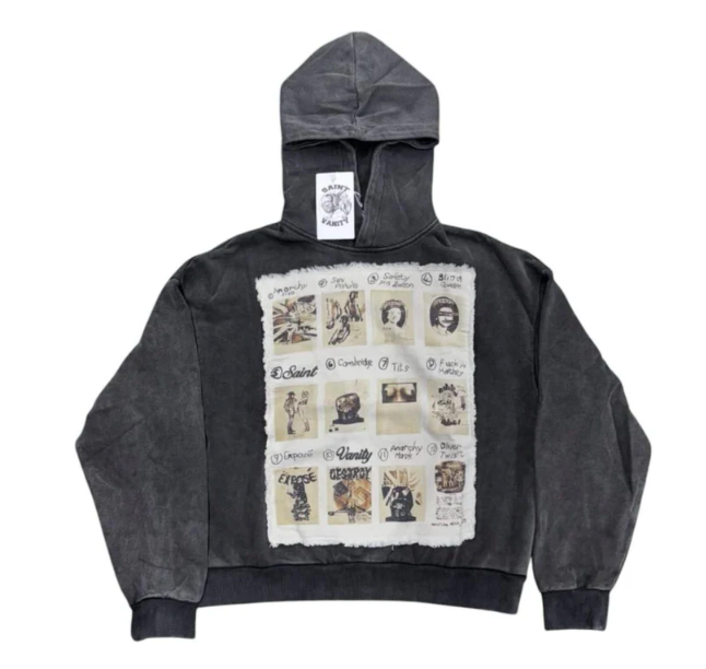Saint Vanity Van Life Hoodie Black
