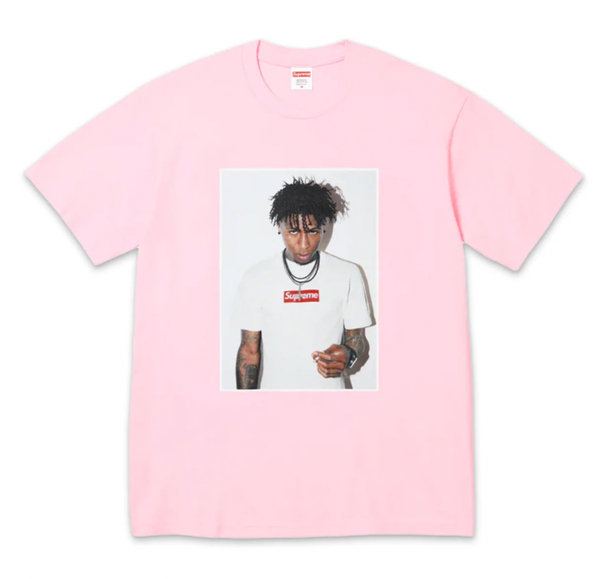 Supreme NBA Youngboy Light Pink Tee