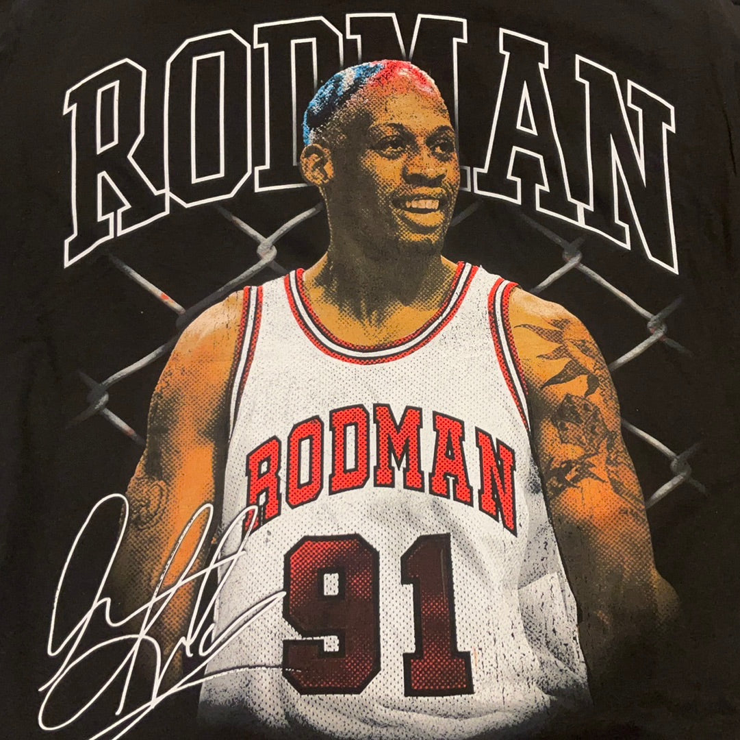 Rodman Graphic tee Black/Red