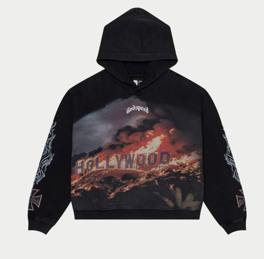 Godspeed Hollywood Inferno Hoodie Black
