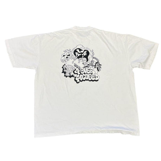 4EF Chain Break Tee White
