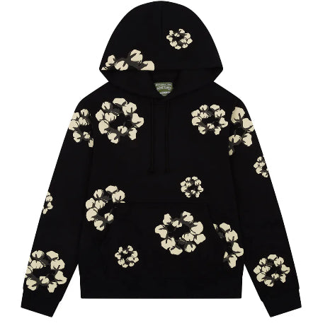 Denim Tears x CPFM Cactus Tears Wreath Hoodie Black