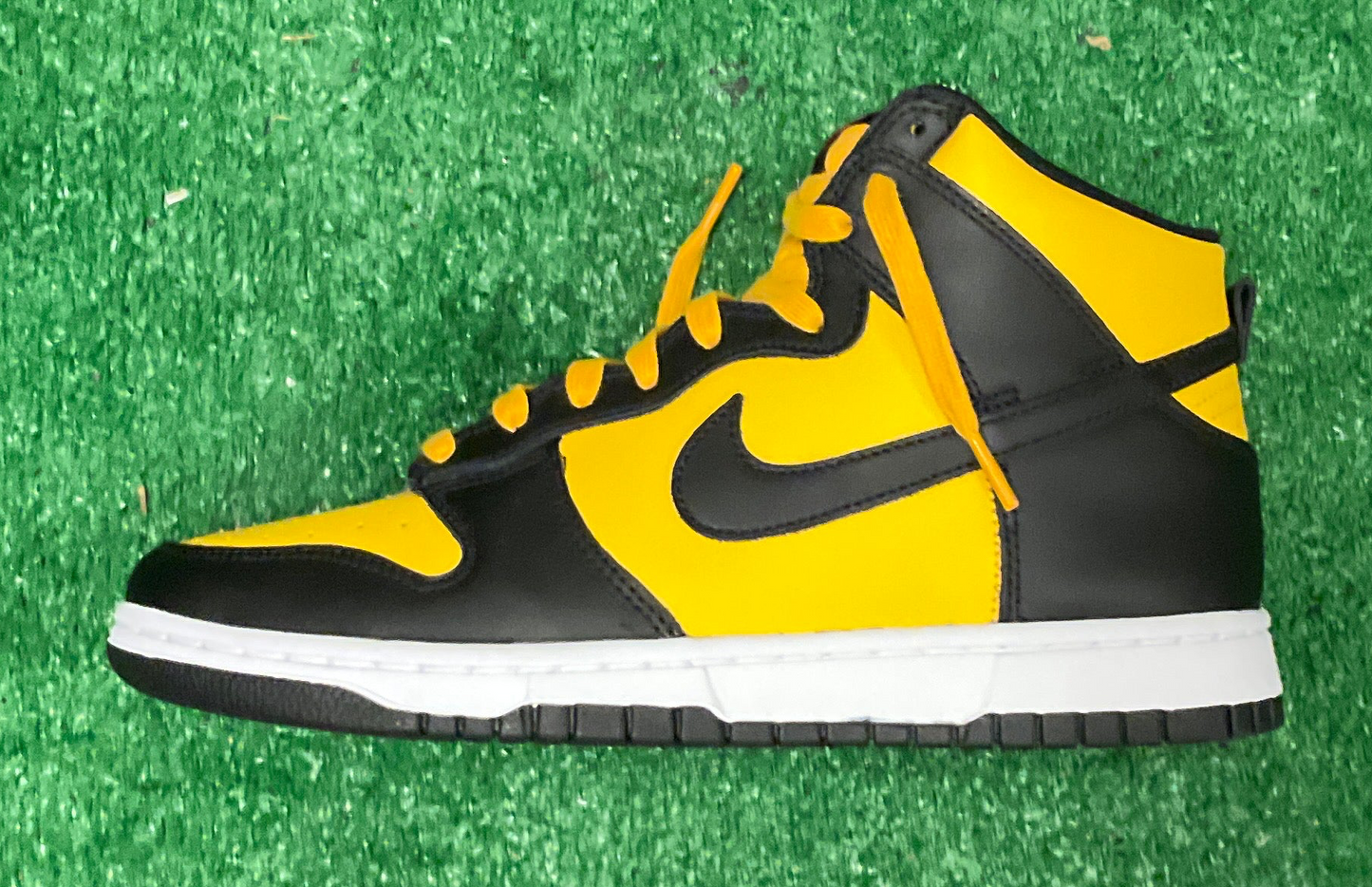 Nike Dunk High Retro Reverse Goldenrod - (USED No Box)