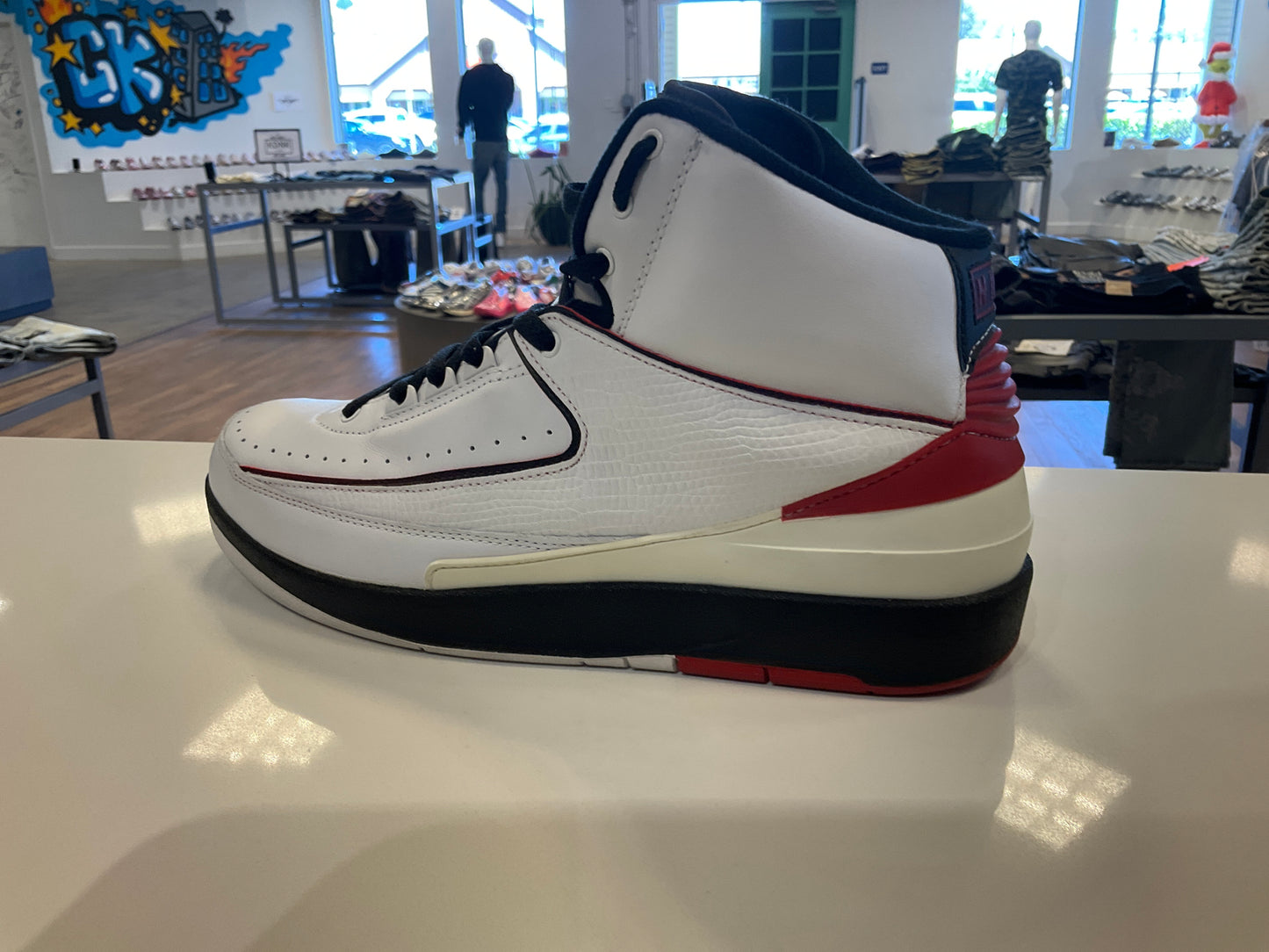 Jordan 2 White Varsity Red *USED*