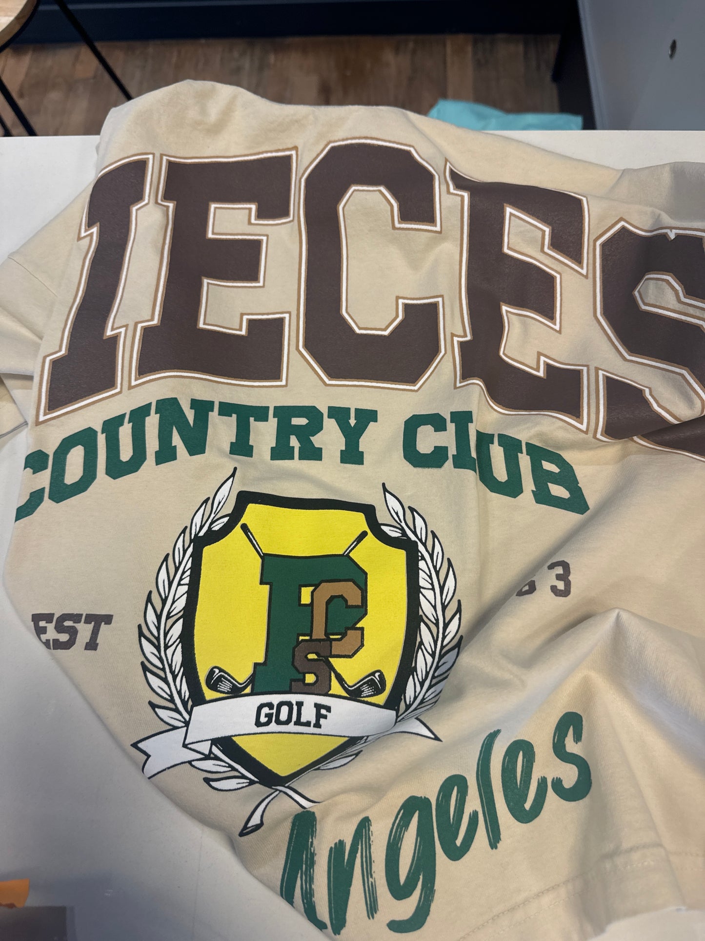 Pieces country club tee *SALE*