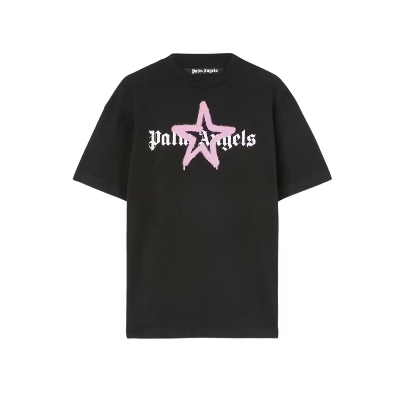 Palm Angels Star Sprayed Black/Pink