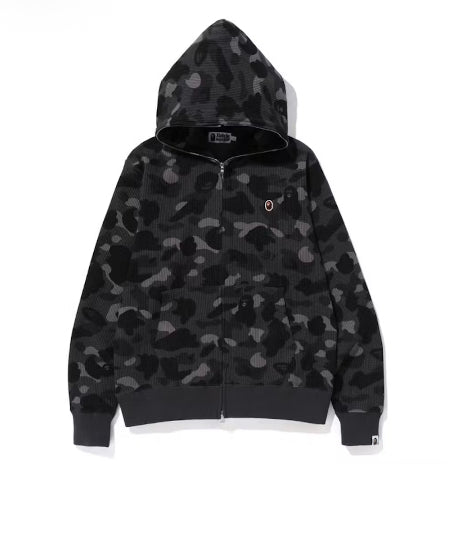 BAPE Camo Thermal Full Zip Hoodie