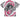 Pieces Tie Dye Motors Tee Shirt Pink
