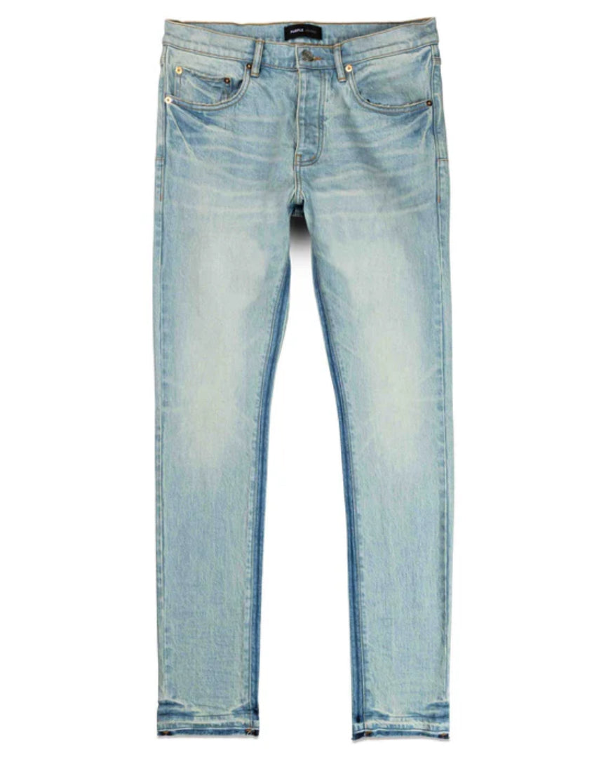 Purple Brand Shadow Inseam Light Indigo Jeans