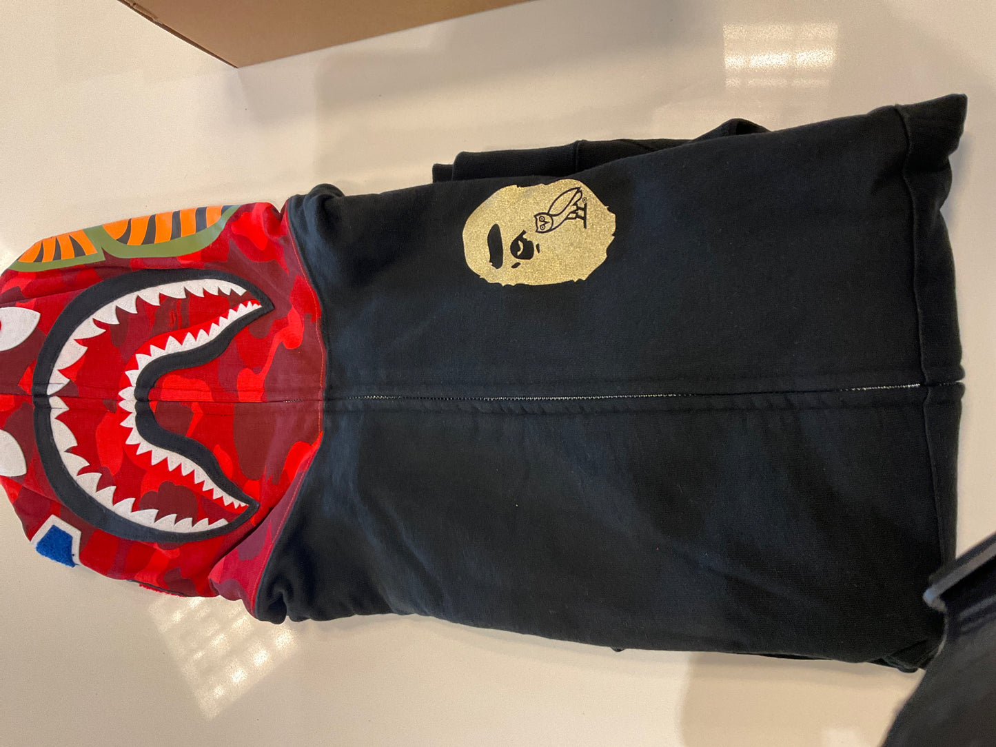 Bape zip up ovo