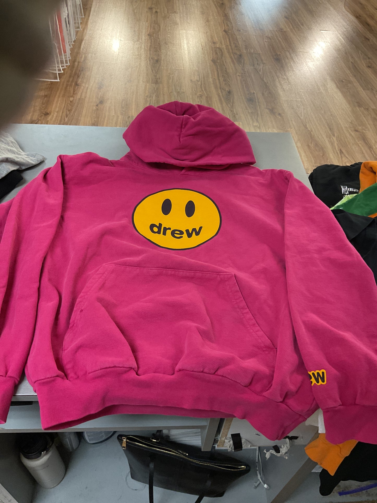 Pink Drew Hoodie