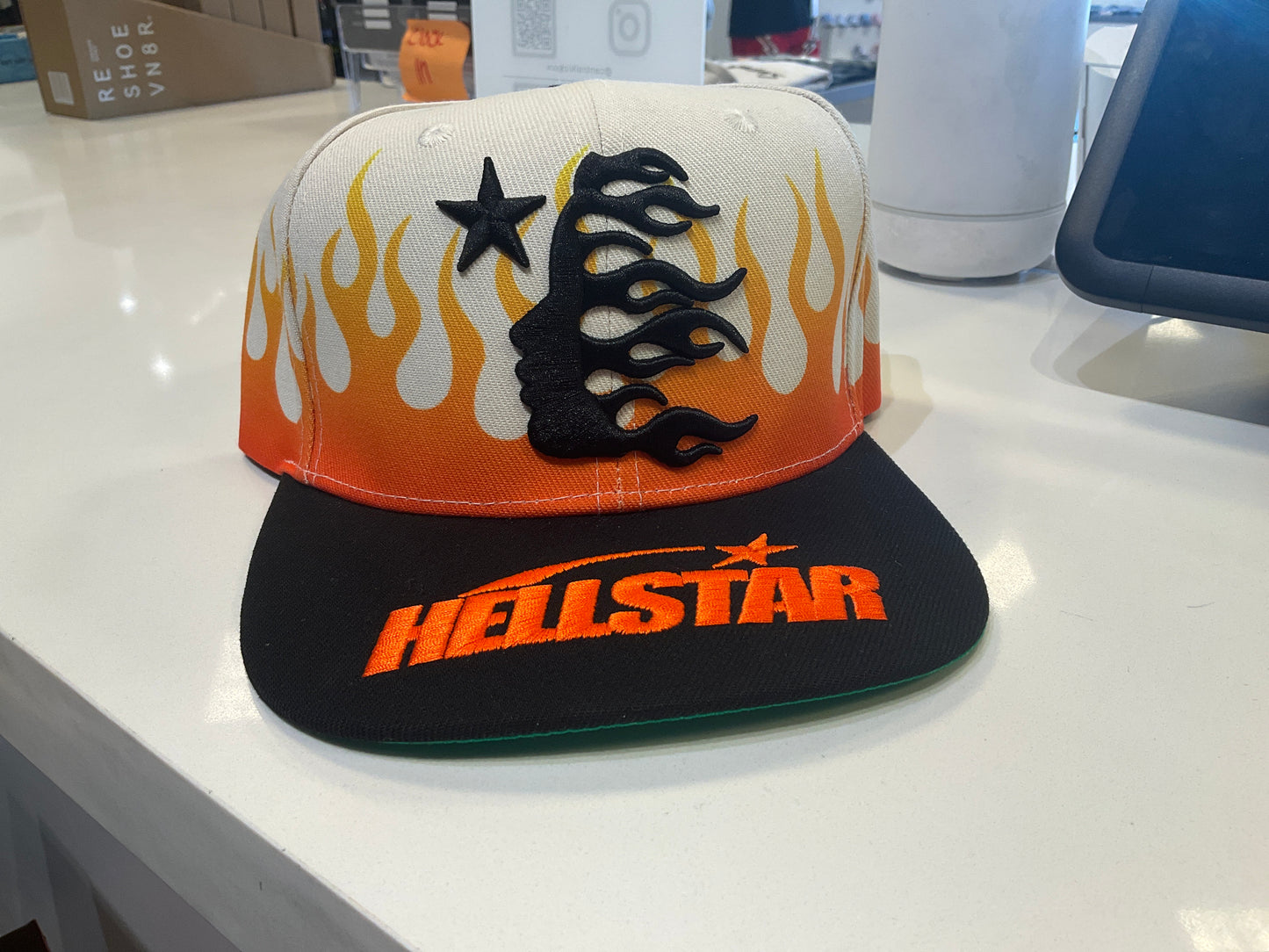 Hellstar Flame Vintage Snapback