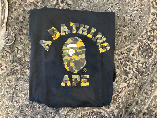 Bape ABC All Camo Black Tee