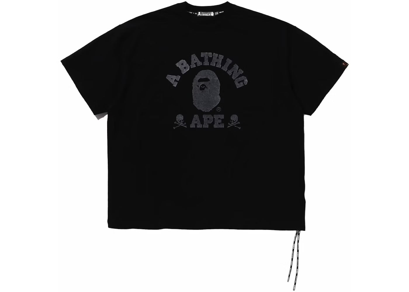BAPE x Mastermind College Tee Black