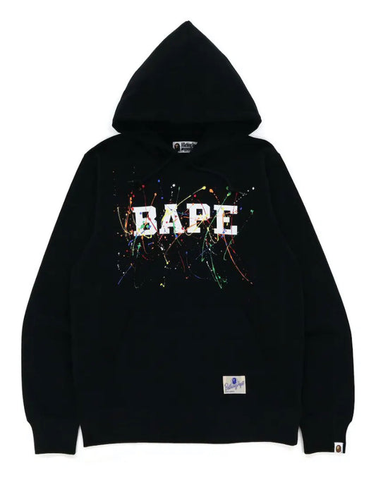 Bape Pullover Hoodie (Paint splatter)