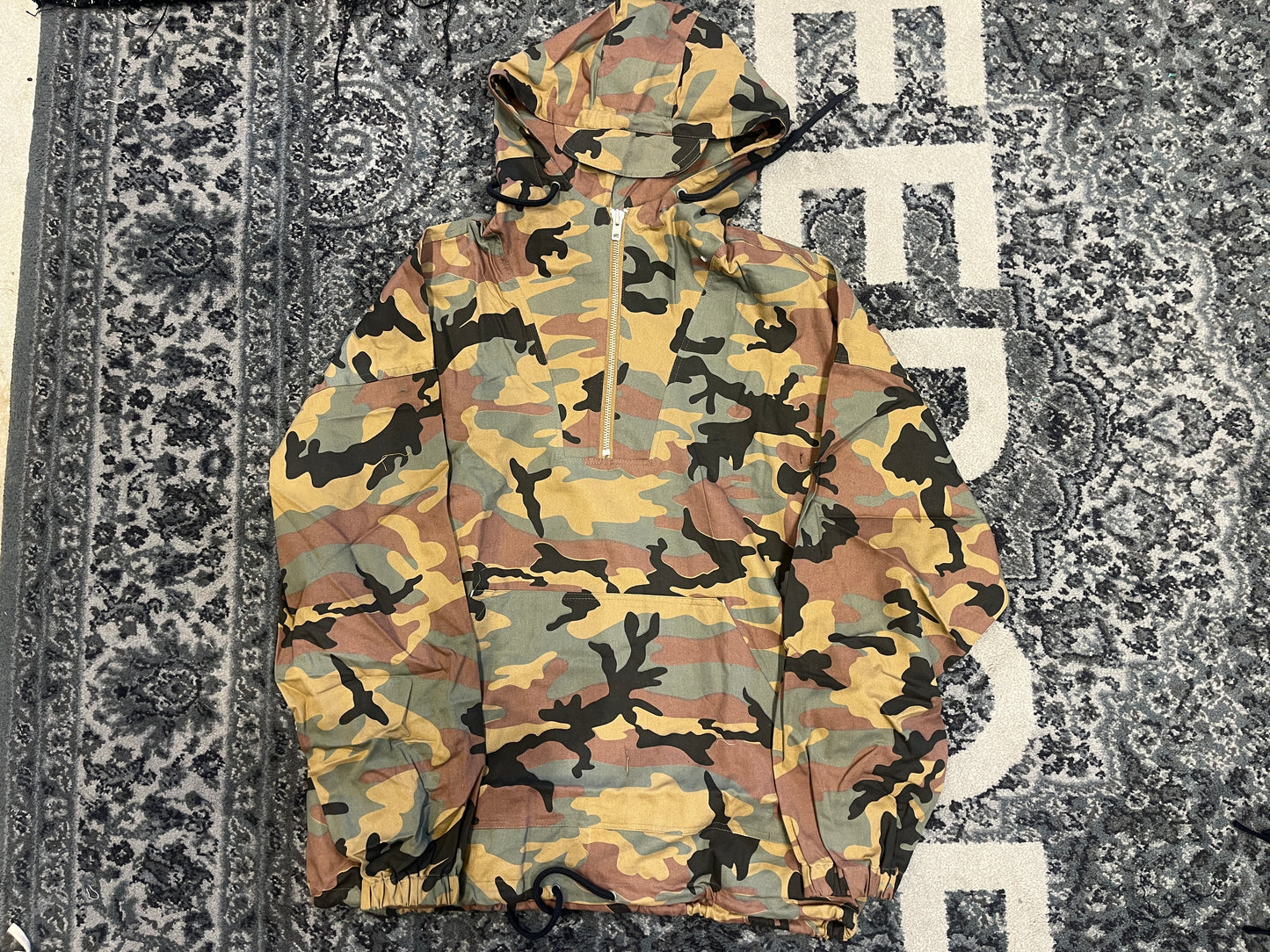 Quarter Zip Camo Jacket