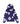 Denim Tears Cotton Wreath Sweatshirt Purple