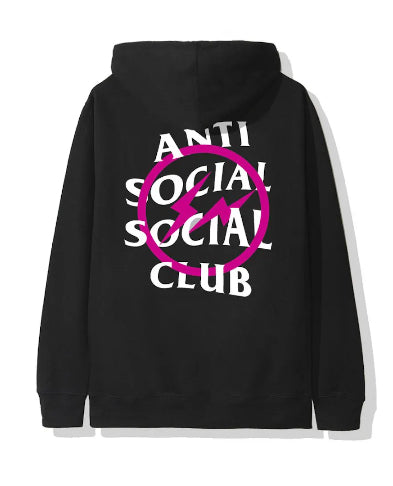 Anti Social Social Club Pink Fragment Hoodie