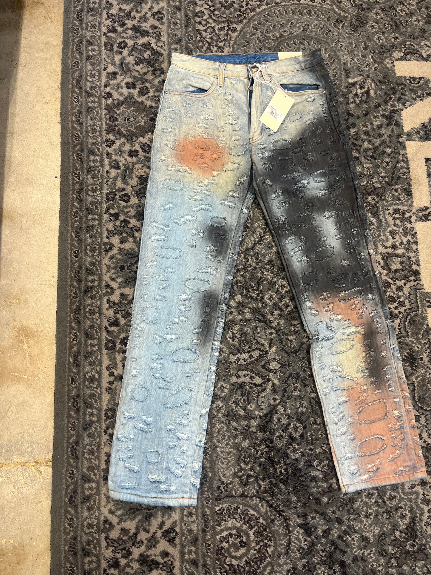 V490 Rust Denim Jean