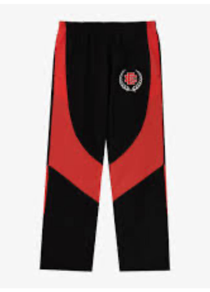 Eric Emanuel Nylon Black/Red Pants