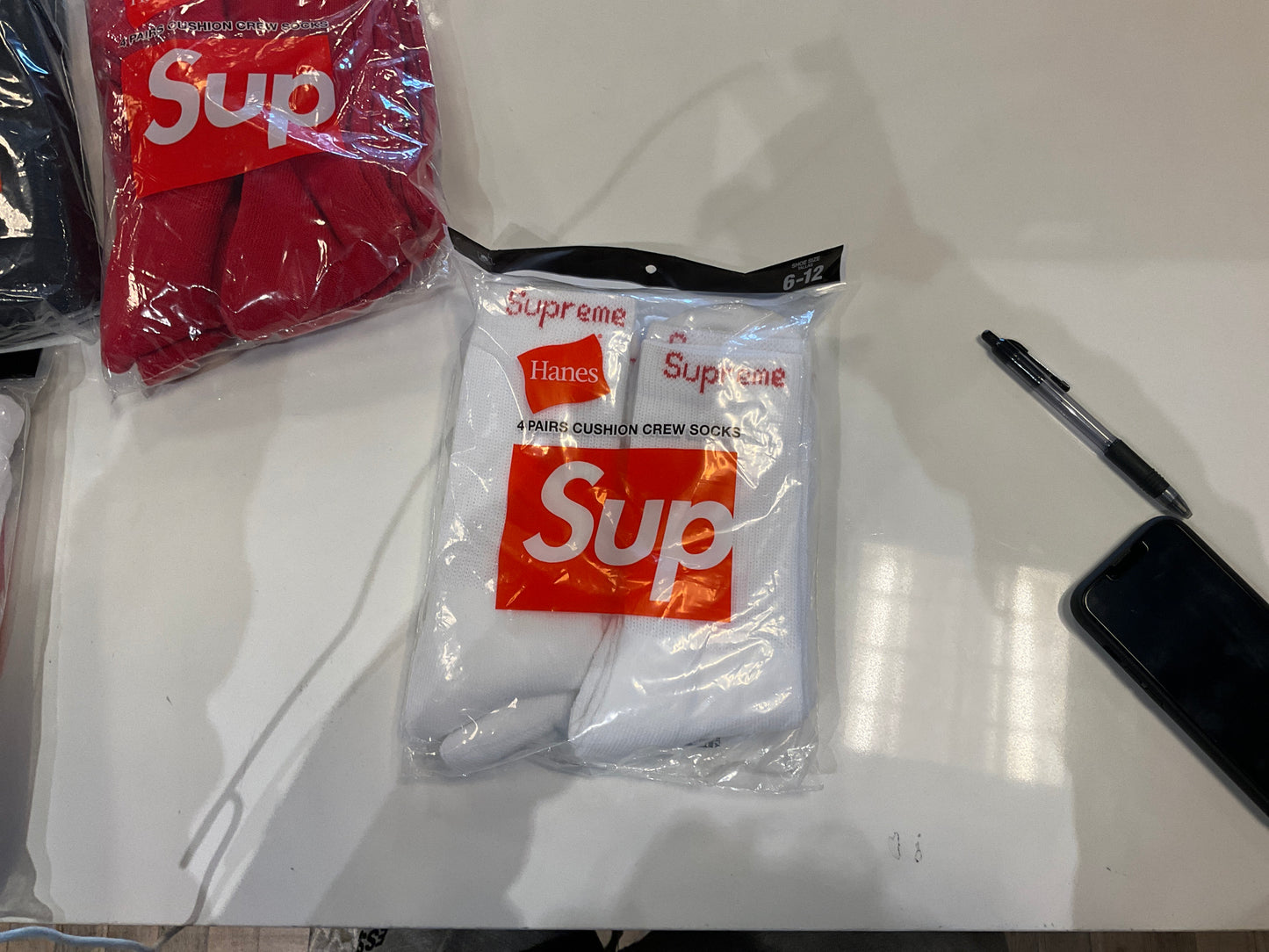 Supreme Hanes Socks