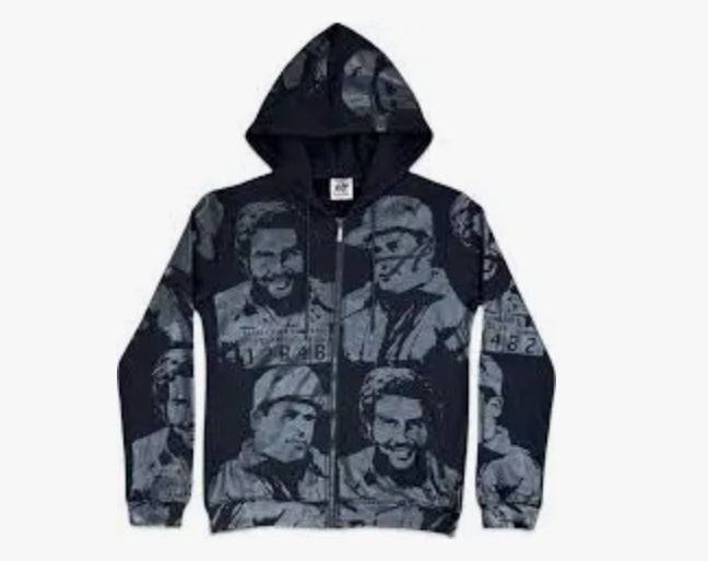 Asaali x That’s A Awful Lot of Cough Syrup Zip Hoodie Grey