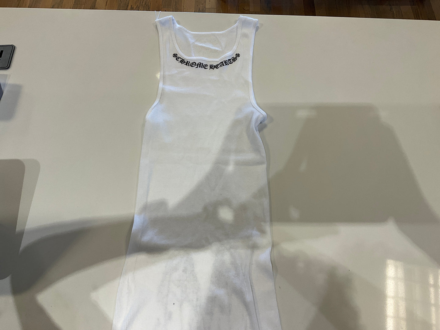 Chrome Hearts Tank Top White **Girls On Back**