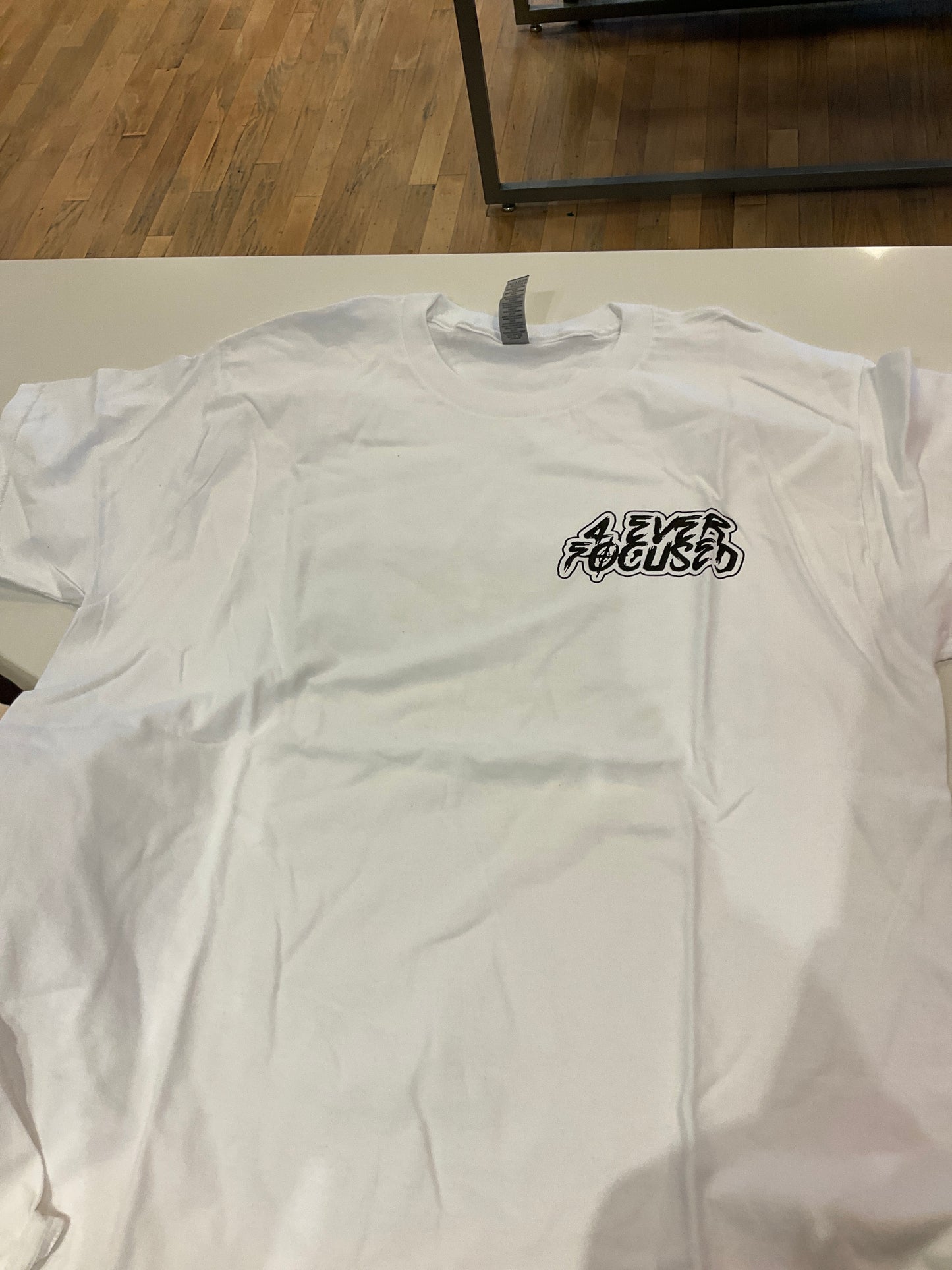 4Ef Classic Logo Tee White