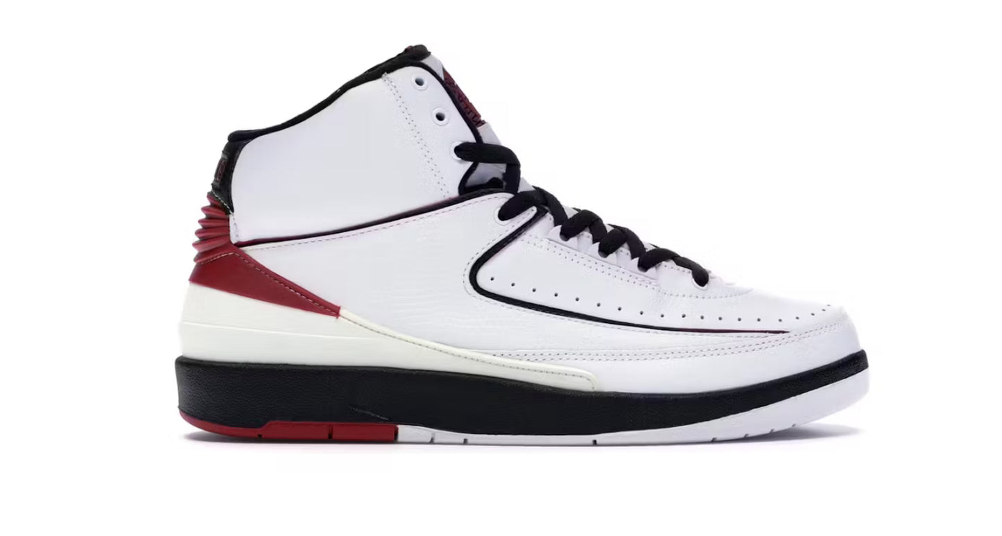Jordan 2 Retro White Varsity Red (2004)