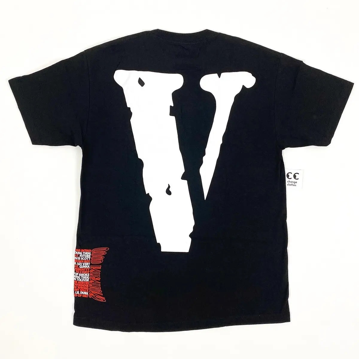 NAV x Vlone Good Intentions Tee(Black)