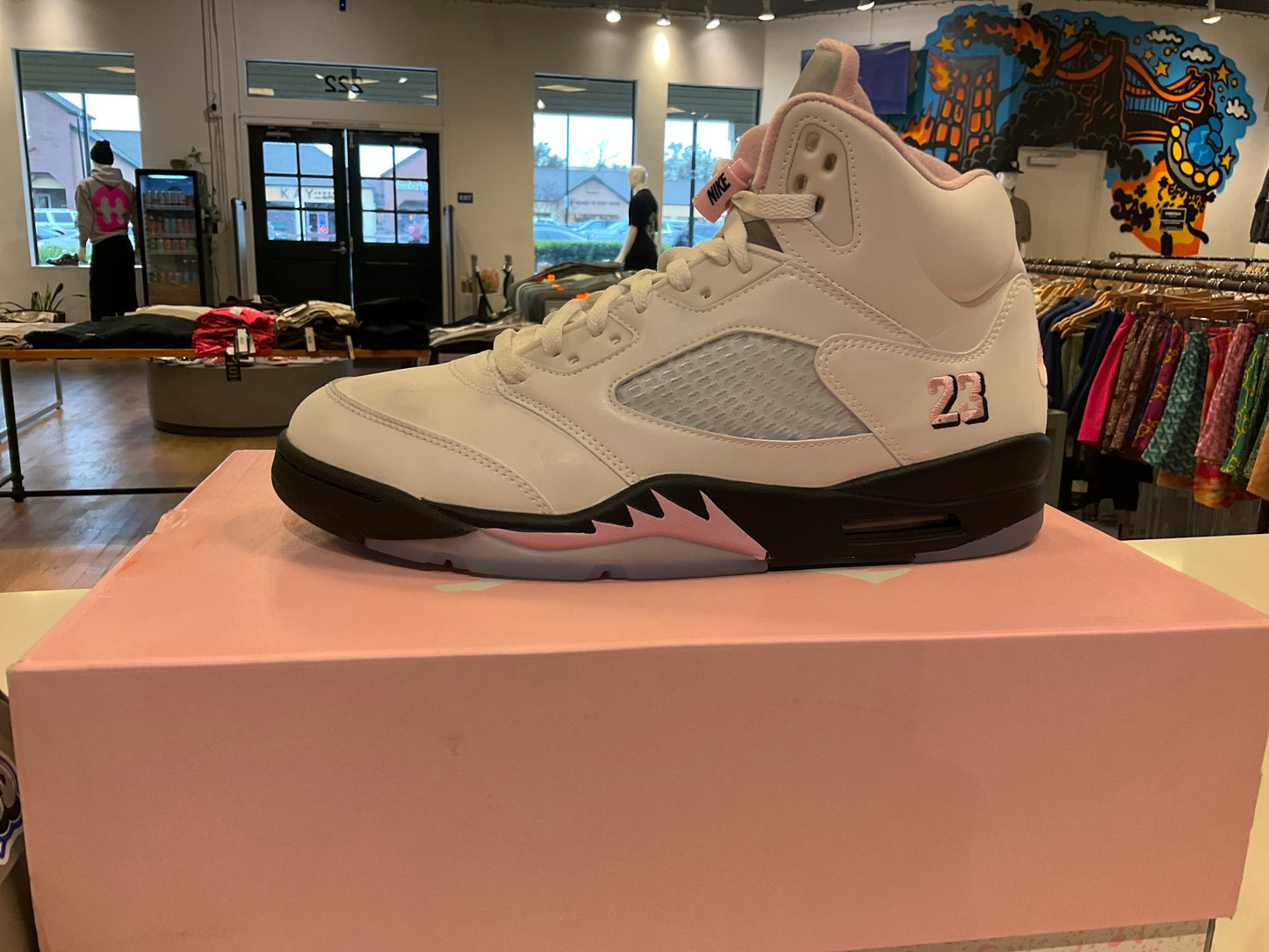 Jordan 5 Medium Soft Pink *USED*