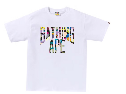 Bape Multi Camo NYC Logo Tee ‘White’