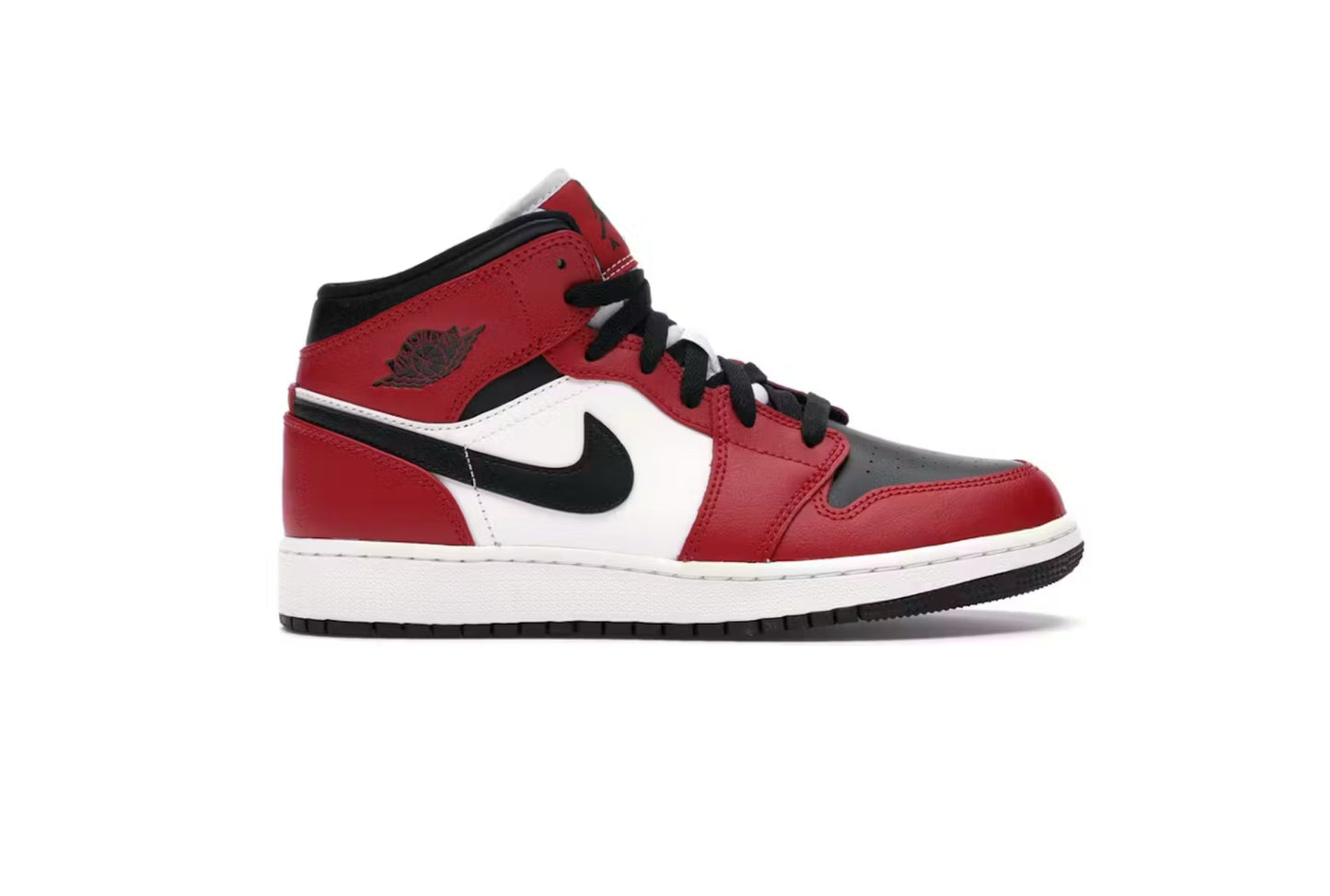 Jordan 1 Mid Chicago Black Toe