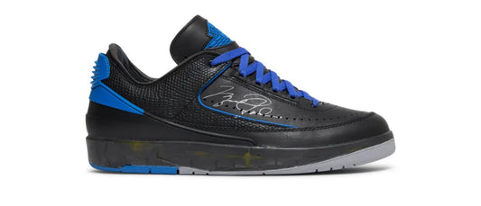 Air Jordan 2 low off white black 8.5m