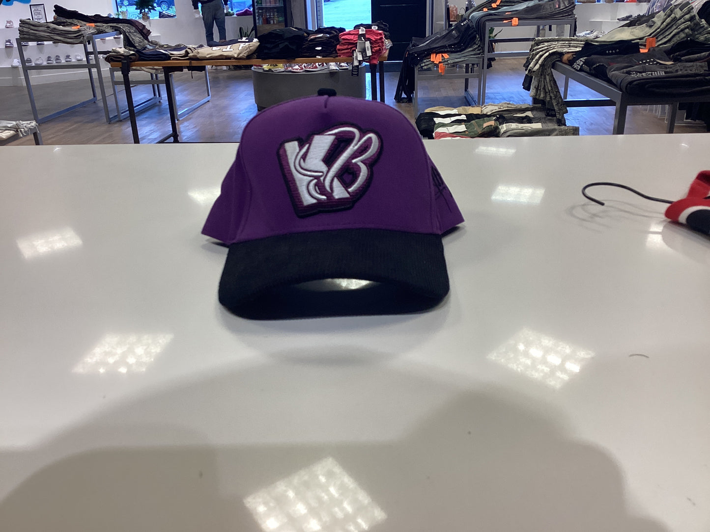 Used Purple hat