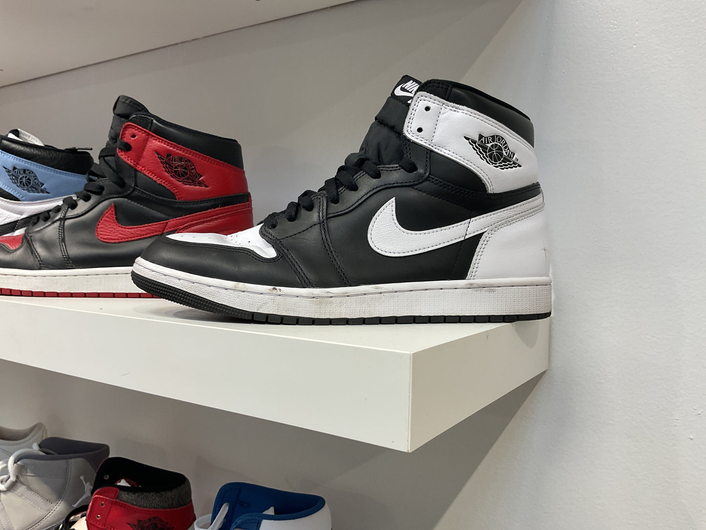 Jordan 1 Retro High Black White *USED NO BOX*
